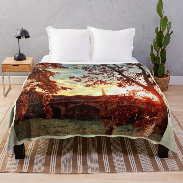 Item preview, Romantic autumn paris sunset designed and sold by stevepaint.