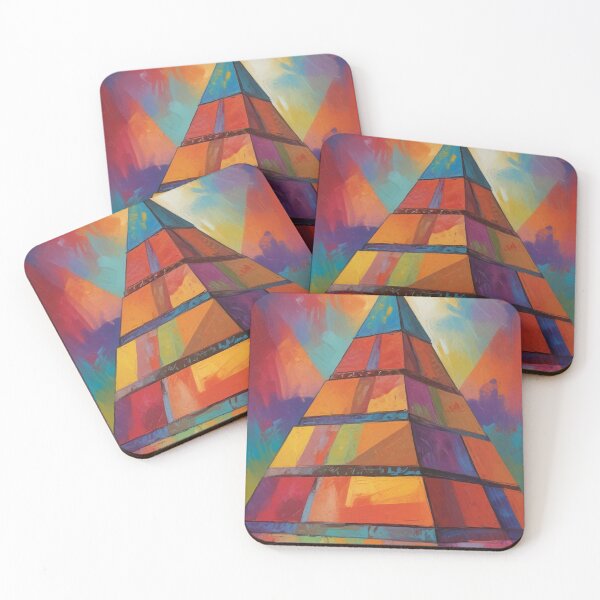 Item preview, Pyramid Pattern Digital Print Design designed and sold by imanshu.