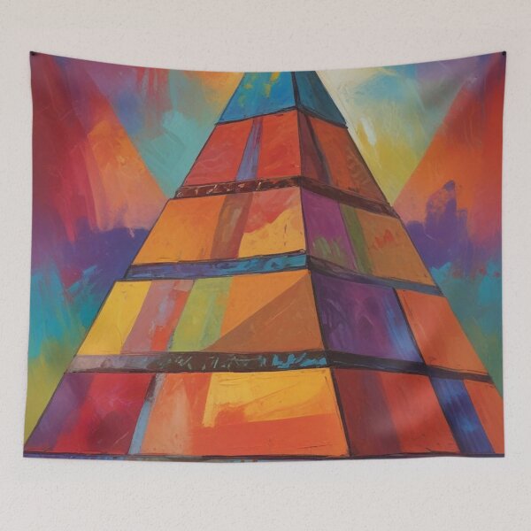 Item preview, Pyramid Pattern Digital Print Design designed and sold by imanshu.
