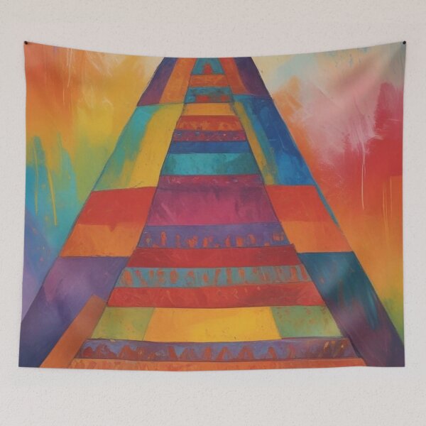 Item preview, Pyramid Pattern Digital Print Design designed and sold by imanshu.