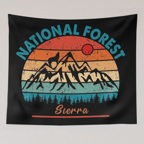 Item preview, Sierra National Forest designed and sold by graphic-map.