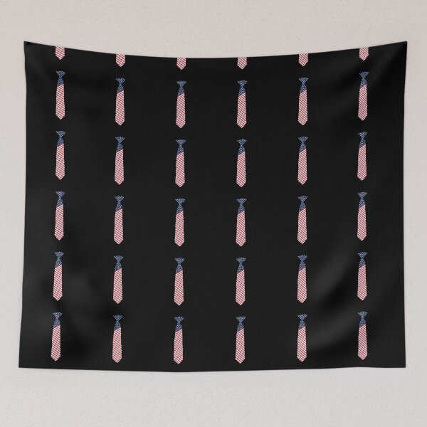Aperçu de l'œuvre Cravate drapeau américain créée et vendue par Xatutik.art.