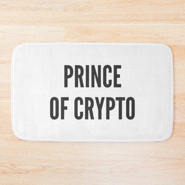Item preview, Prince Of Crypto King Of Crypto Future Crypto Billionare designed and sold by farhanhafeez.
