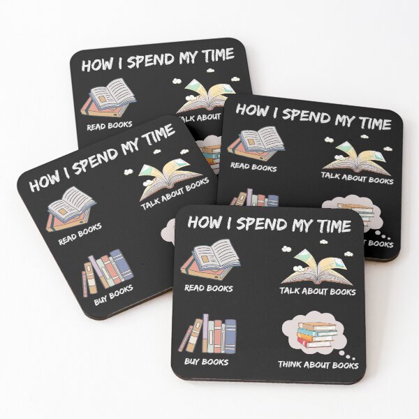 Item preview, How I Spend My Time Book Lover Bookaholic Read Talk Buy Book designed and sold by farhanhafeez.