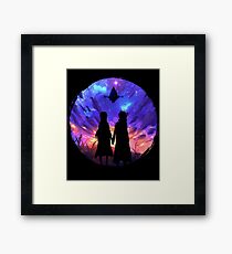 Sword Art Online - Asuna and Kirito Framed Print