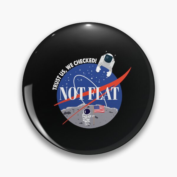 Item preview, Not Flat We Checked Funny Flat Earth Debunk designed and sold by farhanhafeez.