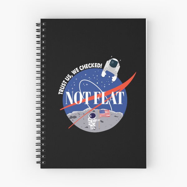 Item preview, Not Flat We Checked Funny Flat Earth Debunk designed and sold by farhanhafeez.