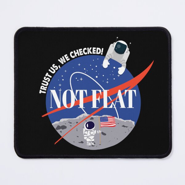 Item preview, Not Flat We Checked Funny Flat Earth Debunk designed and sold by farhanhafeez.