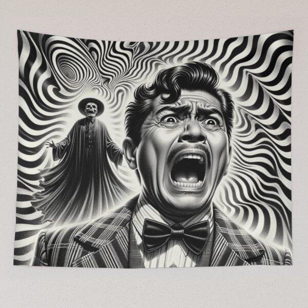 Item preview, Trippy Vintage Horror Nightmare designed and sold by deadlyfilms79.