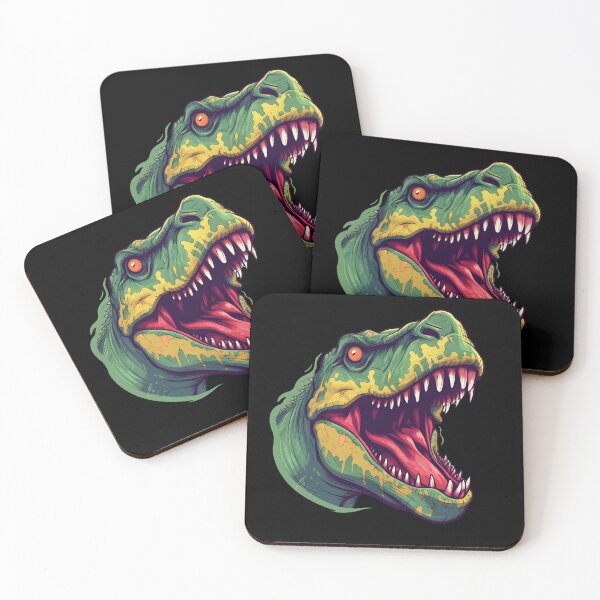 Item preview, Ferocious Dinosaur T-Rex Head Design - Perfect for Dinosaur and Jurassic Fans designed and sold by meshhead.