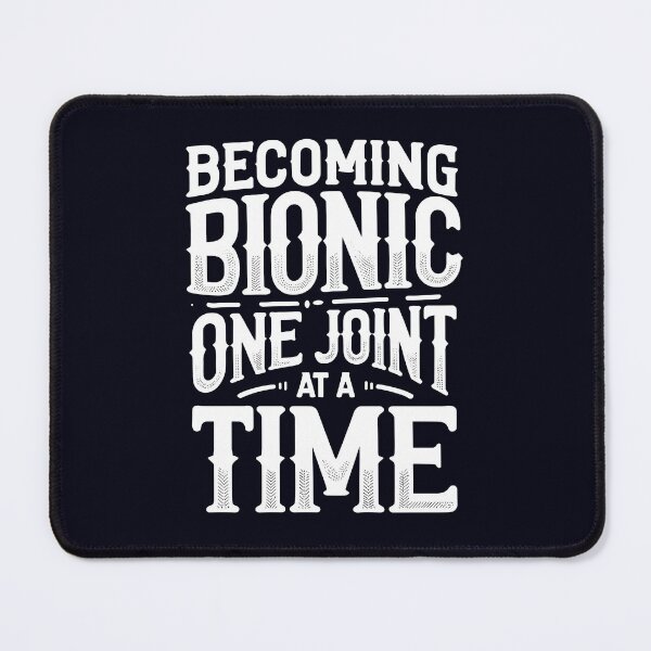 Item preview, Becoming Bionic - Joint Surgery Club -Vintage Knee or Hip Joint Surgery Fun designed and sold by madtoyman.