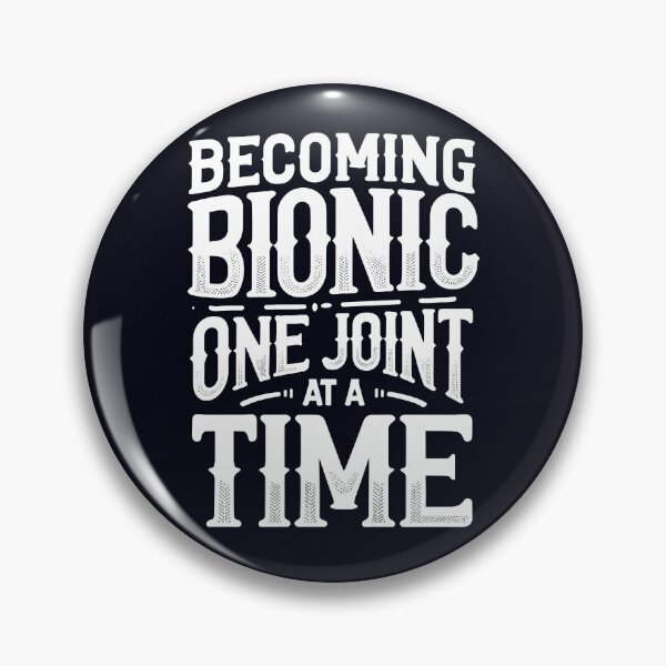 Item preview, Becoming Bionic - Joint Surgery Club -Vintage Knee or Hip Joint Surgery Fun designed and sold by madtoyman.
