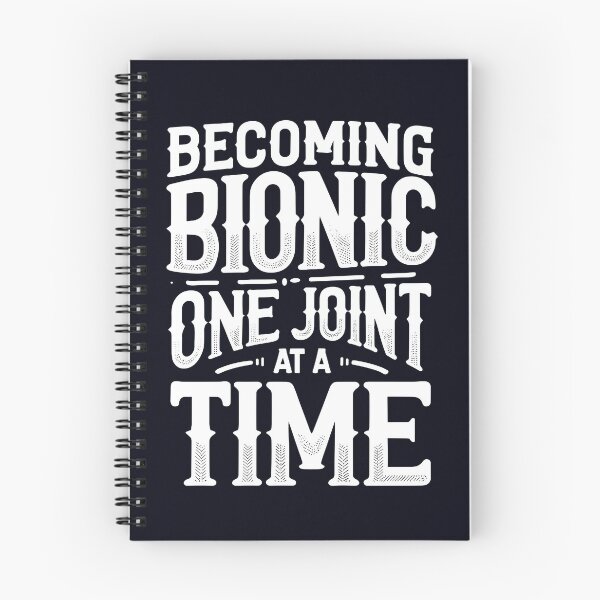 Item preview, Becoming Bionic - Joint Surgery Club -Vintage Knee or Hip Joint Surgery Fun designed and sold by madtoyman.