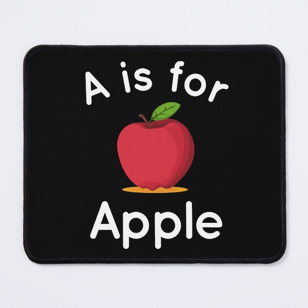 Item preview, A is for Apple - Toddler Kindergarten Preschool Teacher designed and sold by farhanhafeez.