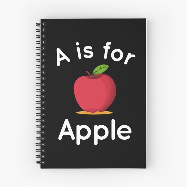 Item preview, A is for Apple - Toddler Kindergarten Preschool Teacher designed and sold by farhanhafeez.