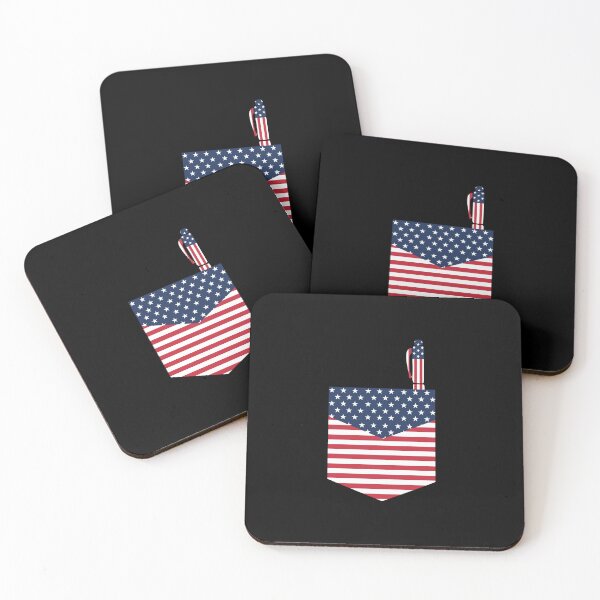 Item preview, American flag pocket design designed and sold by Xatutik.art.