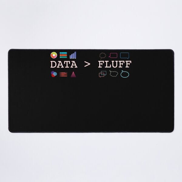Item preview, Data Science and Statistics - Data is Greater than Fluff - Data Scientists and Statisticians Designs designed and sold by farhanhafeez.