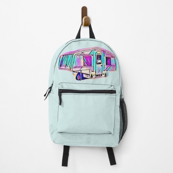 Item preview, Pink and Blue Trailer Tent designed and sold by BeccaAelishe.