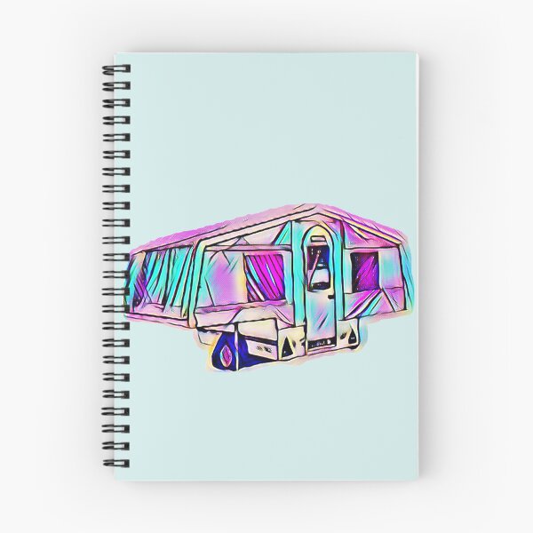 Item preview, Pink and Blue Trailer Tent designed and sold by BeccaAelishe.
