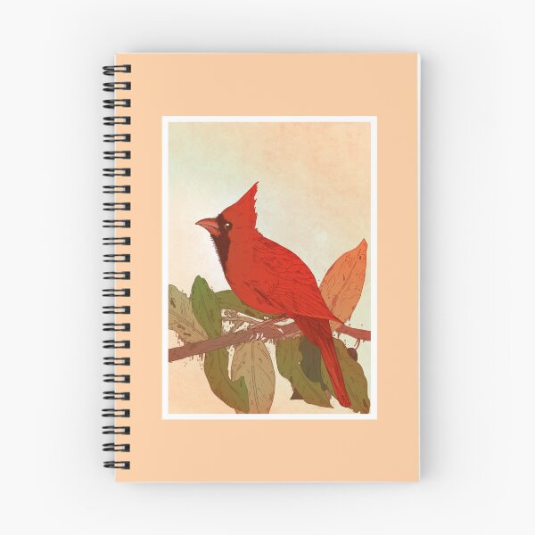 Item preview, Bird Illustration Red Cardinal Cardinalis designed and sold by globbs.