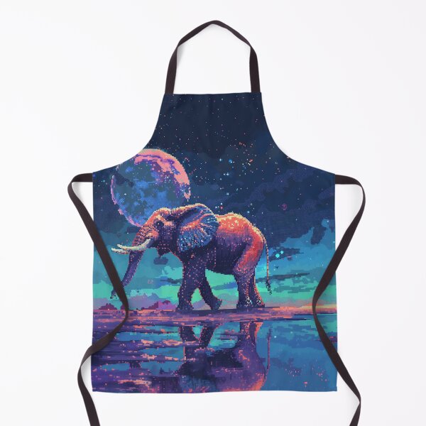 Item preview, Cosmic Elephant Pixel Art designed and sold by Kaos-Bit.