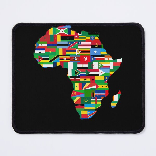 Item preview, Africa Map - African Countries Flags African Roots Gift designed and sold by farhanhafeez.
