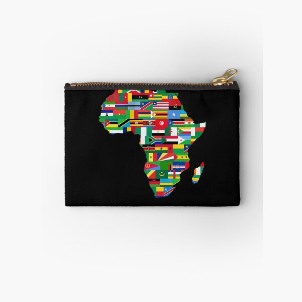 Item preview, Africa Map - African Countries Flags African Roots Gift designed and sold by farhanhafeez.