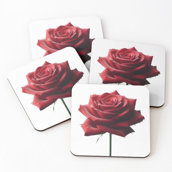Item preview,  rose with water drops designed and sold by IsaMarina.
