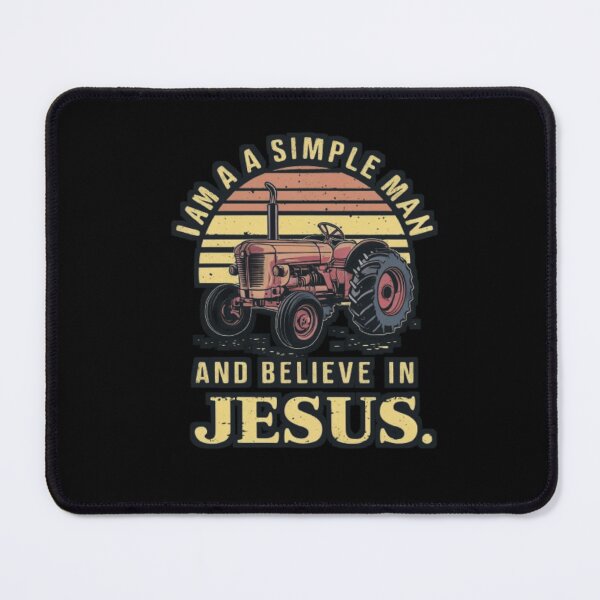 Item preview, "I LIKE TRACTORS JESUS CHRISTIAN FARMER". JESUS FARMER".  designed and sold by Obinne.