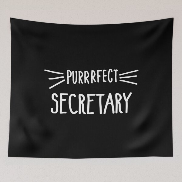 Item preview, Secretary Gift Cute Perfect Secretary Cat Lover design designed and sold by farhanhafeez.
