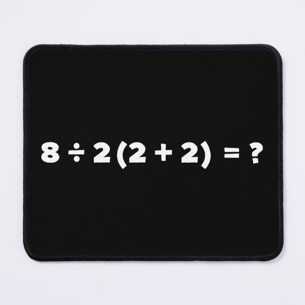 Item preview, Funny Math Equation Viral Mathematics Confusing Equation design designed and sold by farhanhafeez.