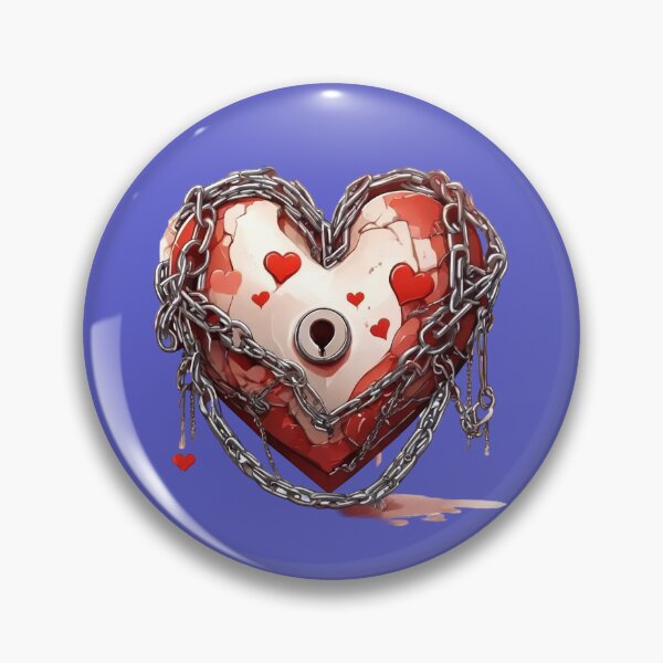 Item preview, Chain Locked Heart  designed and sold by Digiheart.