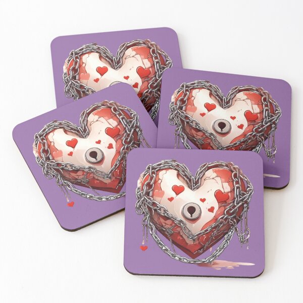 Item preview, Chain Locked Heart  designed and sold by Digiheart.