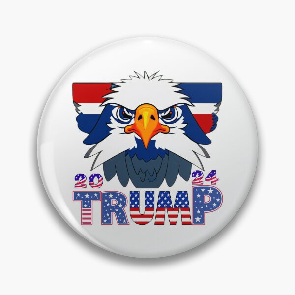Item preview, TRUMP 2024 AMERICAN BLAD EAGLE designed and sold by Terrence Webster.