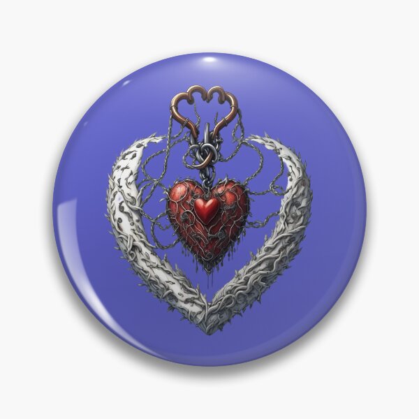 Item preview, Chain Locked Heart  designed and sold by Digiheart.