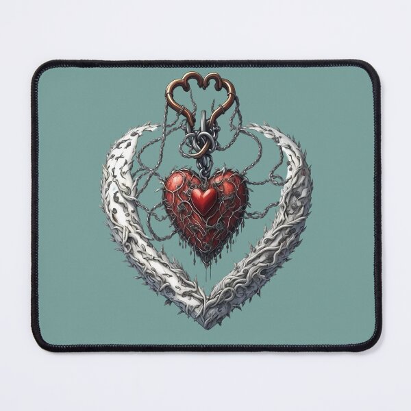 Item preview, Chain Locked Heart  designed and sold by Digiheart.