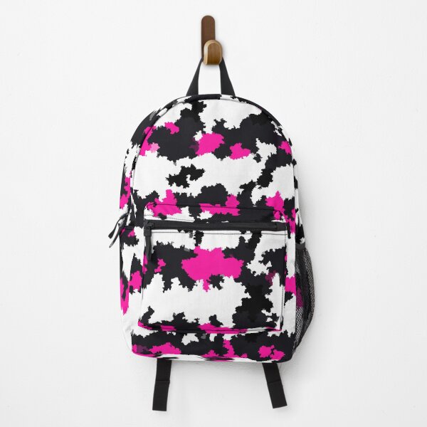 Item preview, Pink Black White Biomorphic Abstract Pattern designed and sold by PatternTitan.