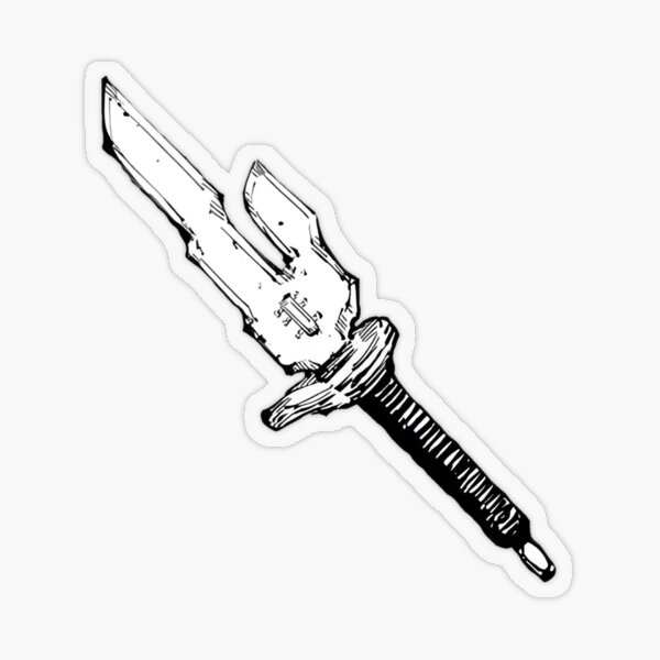 Item preview, cursed weapon designed and sold by Little Janet.