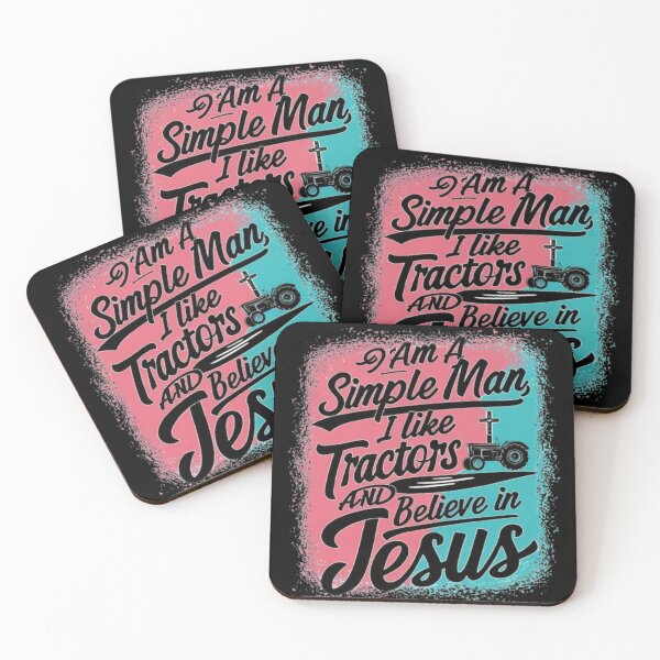 Item preview, "I LIKE TRACTORS JESUS CHRISTIAN FARMER".  designed and sold by Obinne.