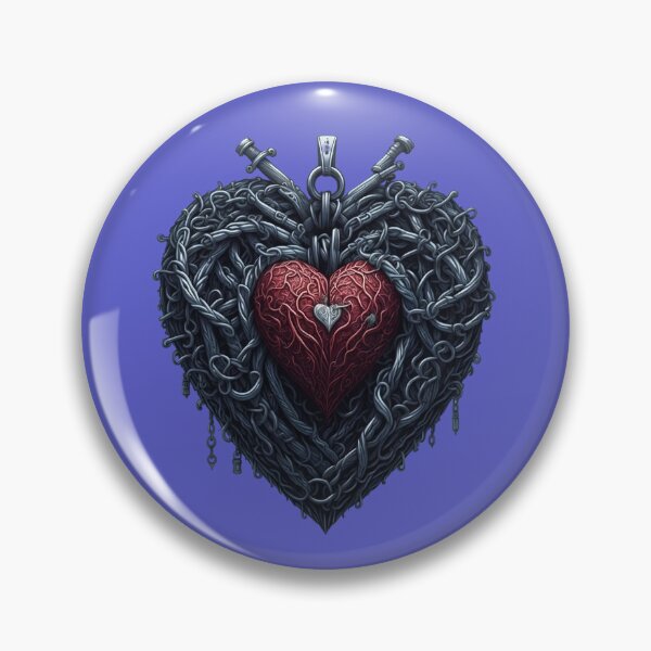 Item preview, Chain Locked Heart  designed and sold by Digiheart.