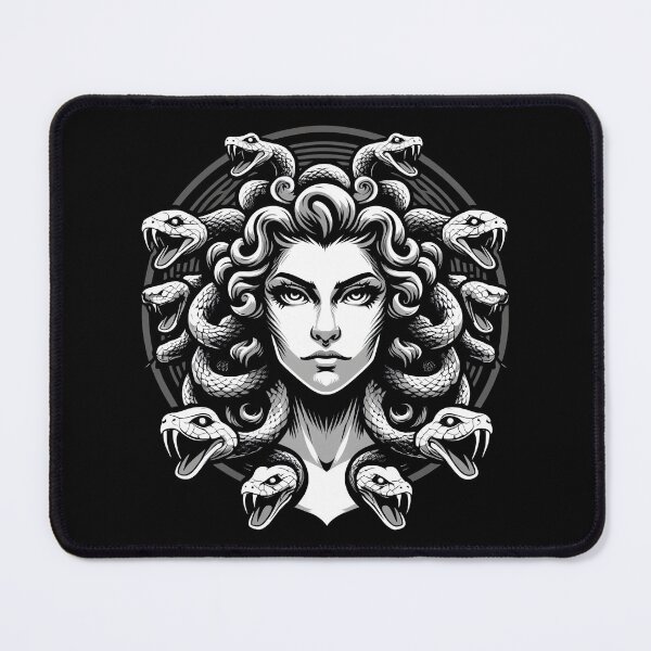 Item preview, Medusa Snake Head - Mythological Gorgon designed and sold by madtoyman.
