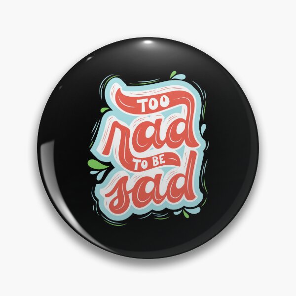 Aperçu de l'œuvre Trop rad pour être triste - Rad to the Bone - Totally Rad - Vintage créée et vendue par farhanhafeez.