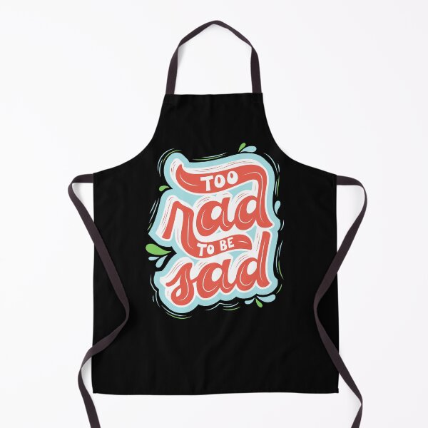 Item preview, Too Rad to Be Sad - Rad to the Bone - Totally Rad - Vintage designed and sold by farhanhafeez.