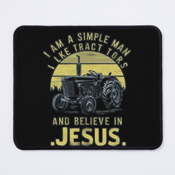 Item preview, "I LIKE TRACTORS JESUS CHRISTIAN FARMER". FARMERS  designed and sold by Obinne.