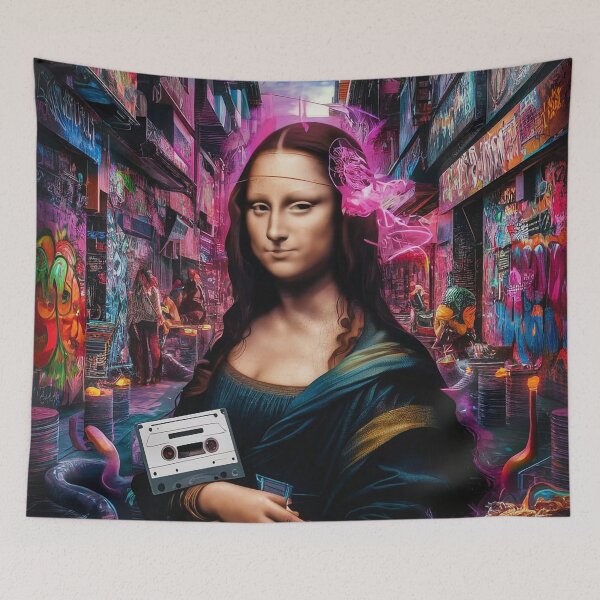 Item preview, Graffiti Mona: Artistic Intersection designed and sold by DJ-Portable.
