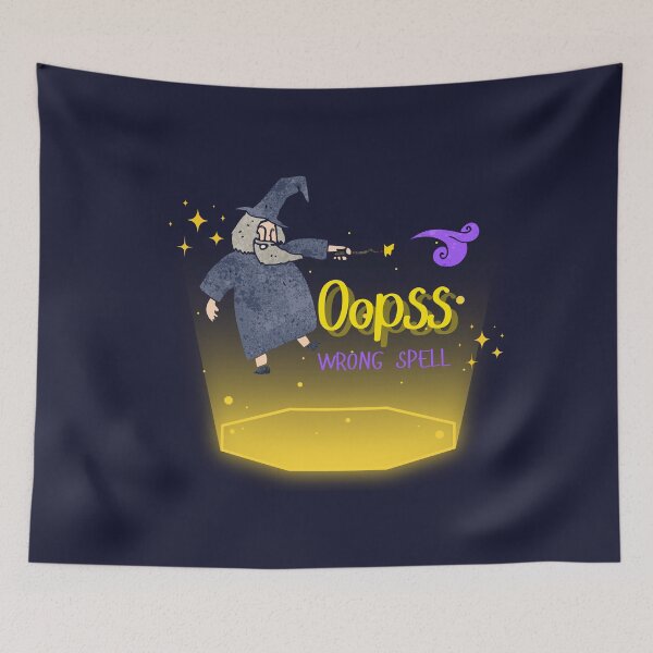 Item preview, Oops, Wrong Spell! designed and sold by heartfeltarts93.