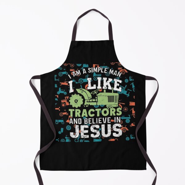 Item preview, "I LIKE TRACTORS JESUS CHRISTIAN FARMER". FARMERS  designed and sold by Obinne.