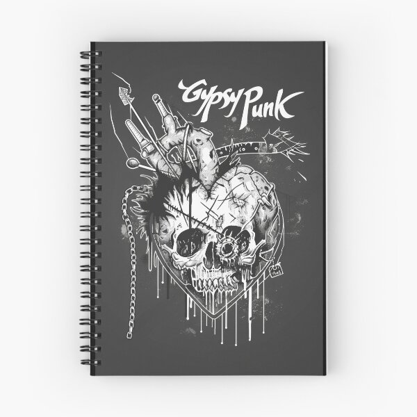 Item preview, Gothic Heart “Gypsy Punk” with Retrofuturistic Font designed and sold by Piotrek0001.