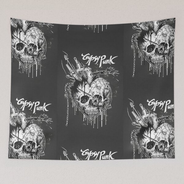 Item preview, Gothic Heart “Gypsy Punk” with Retrofuturistic Font designed and sold by Piotrek0001.