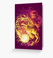 ACID DUNK Greeting Card